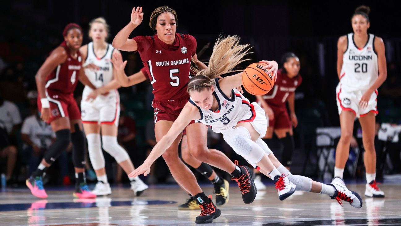 South Carolina women’s basketball beats UConn