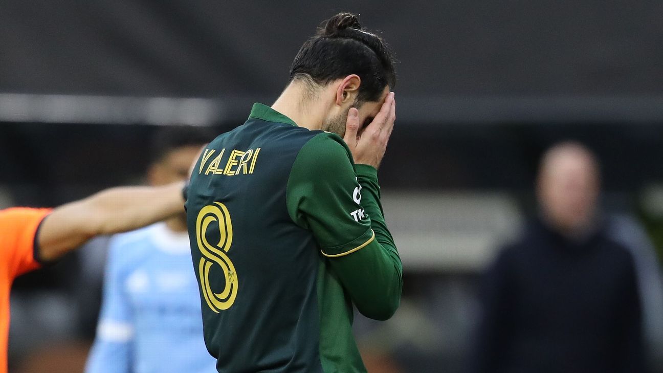 Diego Valeri dan Portland Timbers melewatkan akhir dongeng musim MLS