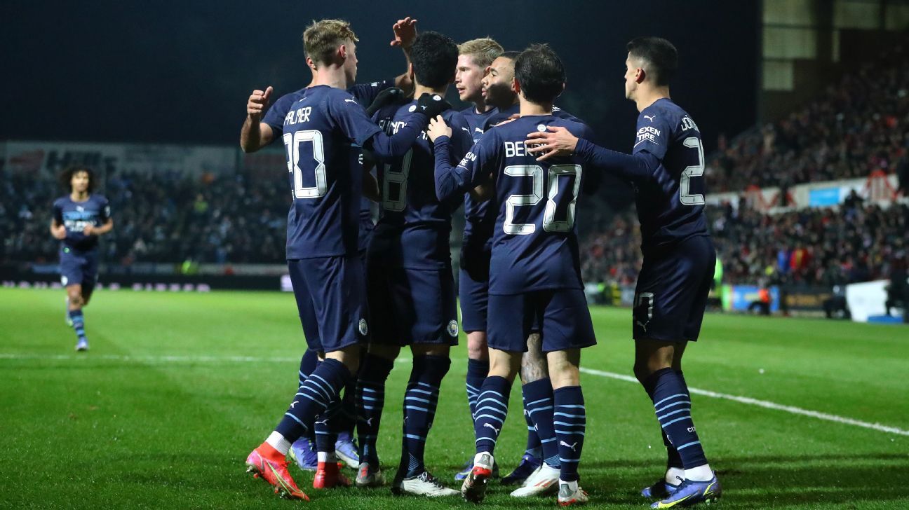 Swindon Town vs. Manchester City – Laporan Pertandingan Sepak Bola – 7 Januari 2022