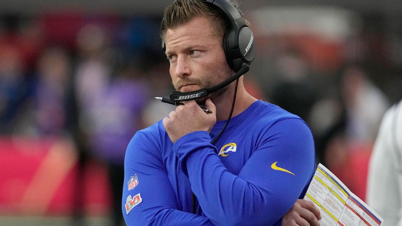 Il futuro di Sean McVay come allenatore dei Los Angeles Rams è in un limbo