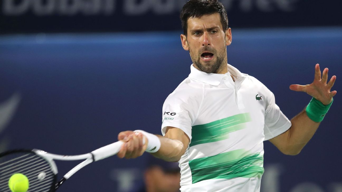 Novak Djokovic au tirage au sort du BNP Paribas Open, mais “il n’a pas été déterminé s’il participera”