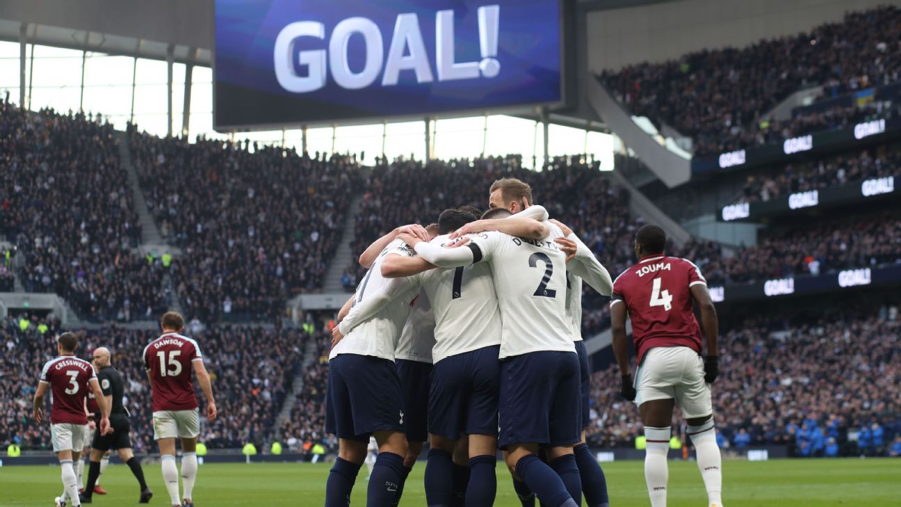 Pemain Tottenham Harry Kane dan Son Heung-Min memimpin ‘Gol Sendiri’ dalam mencetak gol