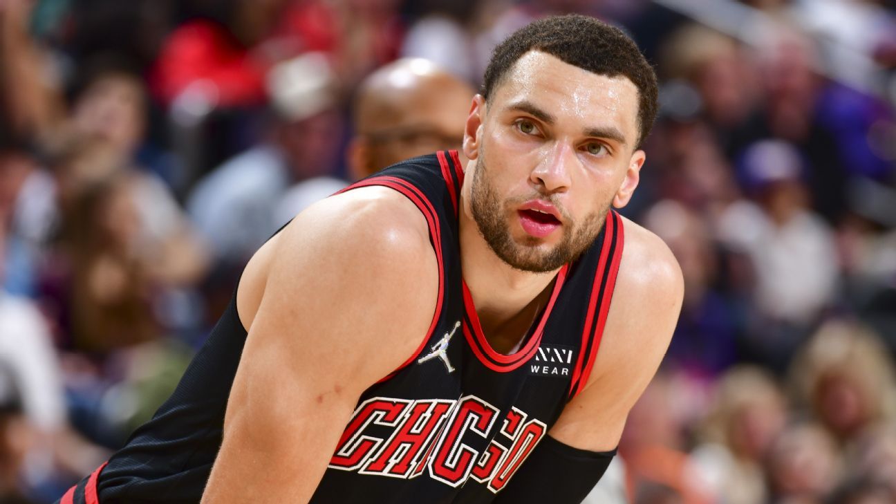 <div>Bulls' LaVine to miss season opener vs. Heat</div>