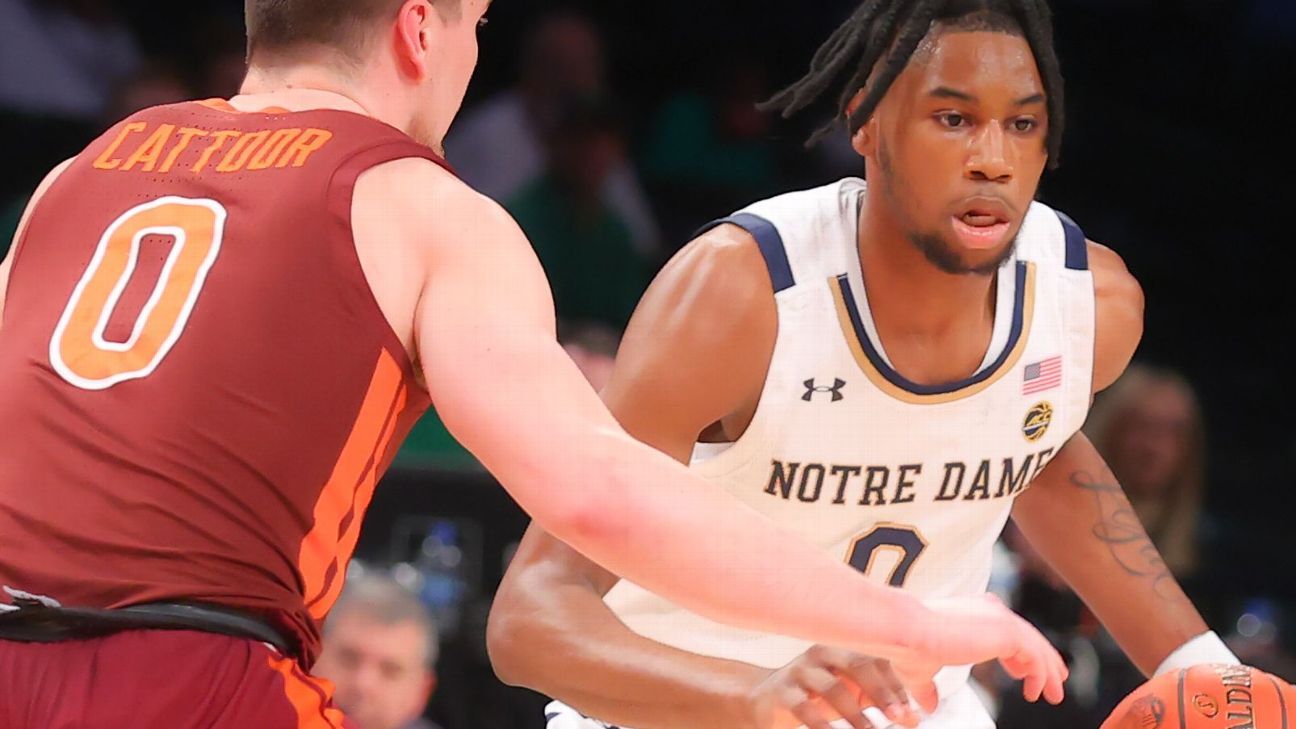 <div>'Ready for NBA': Wesley leaves Notre Dame early</div>