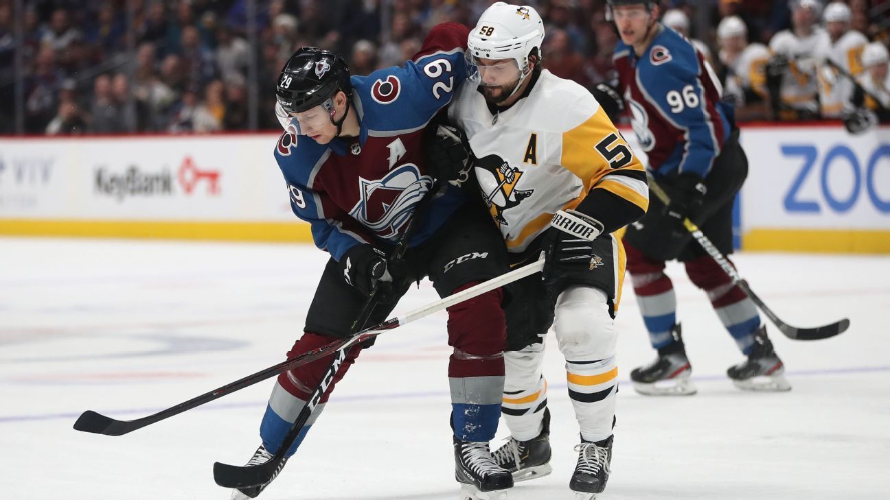 Panduan pemirsa untuk Pittsburgh Penguins-Colorado Avalanche di ABC, ESPN+