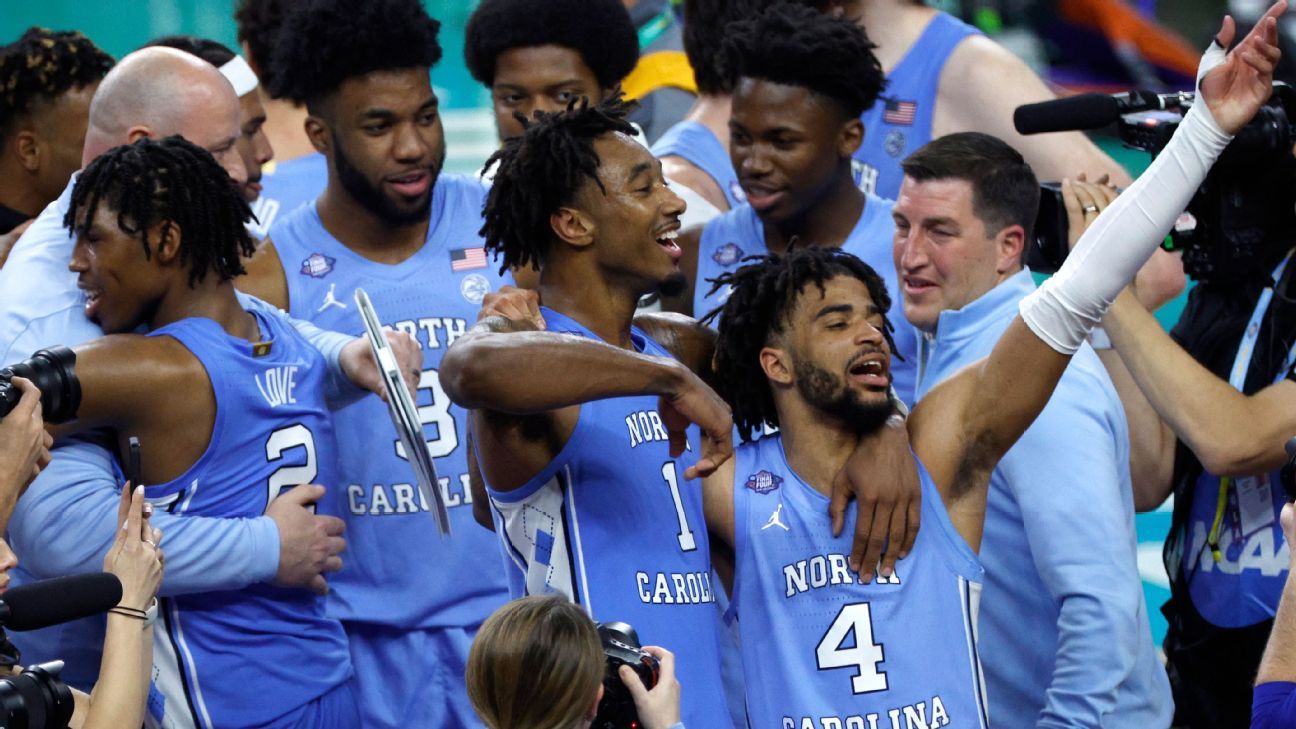 North Carolina Tar Heels maju ke final nasional bola basket putra, menutup karir legendaris pelatih Duke Blue Devils Mike Krzyzewski