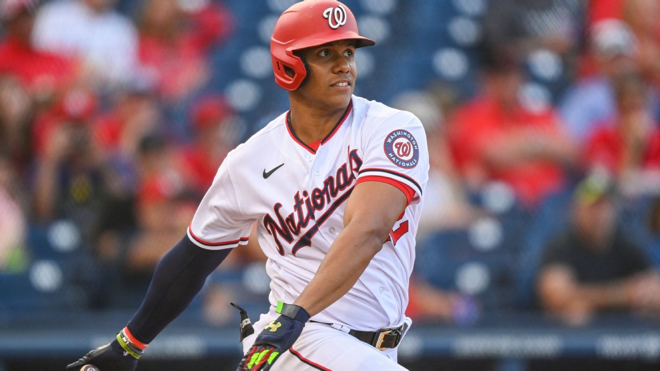 <div>Nats' Soto says he's avoided major calf injury</div>