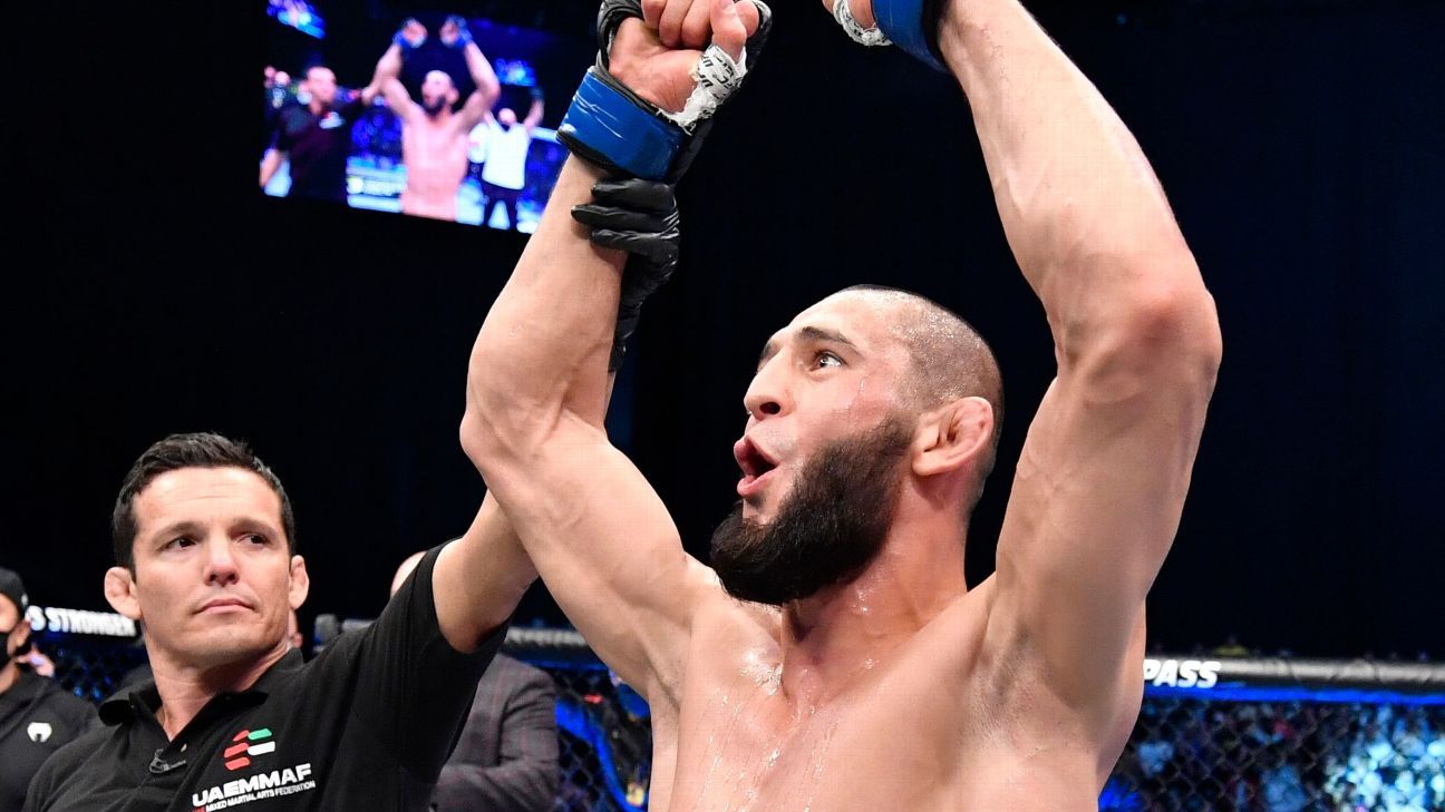 How two years in a windowless room in a gym shaped Khamzat Chimaev’s dominance in the UFC
