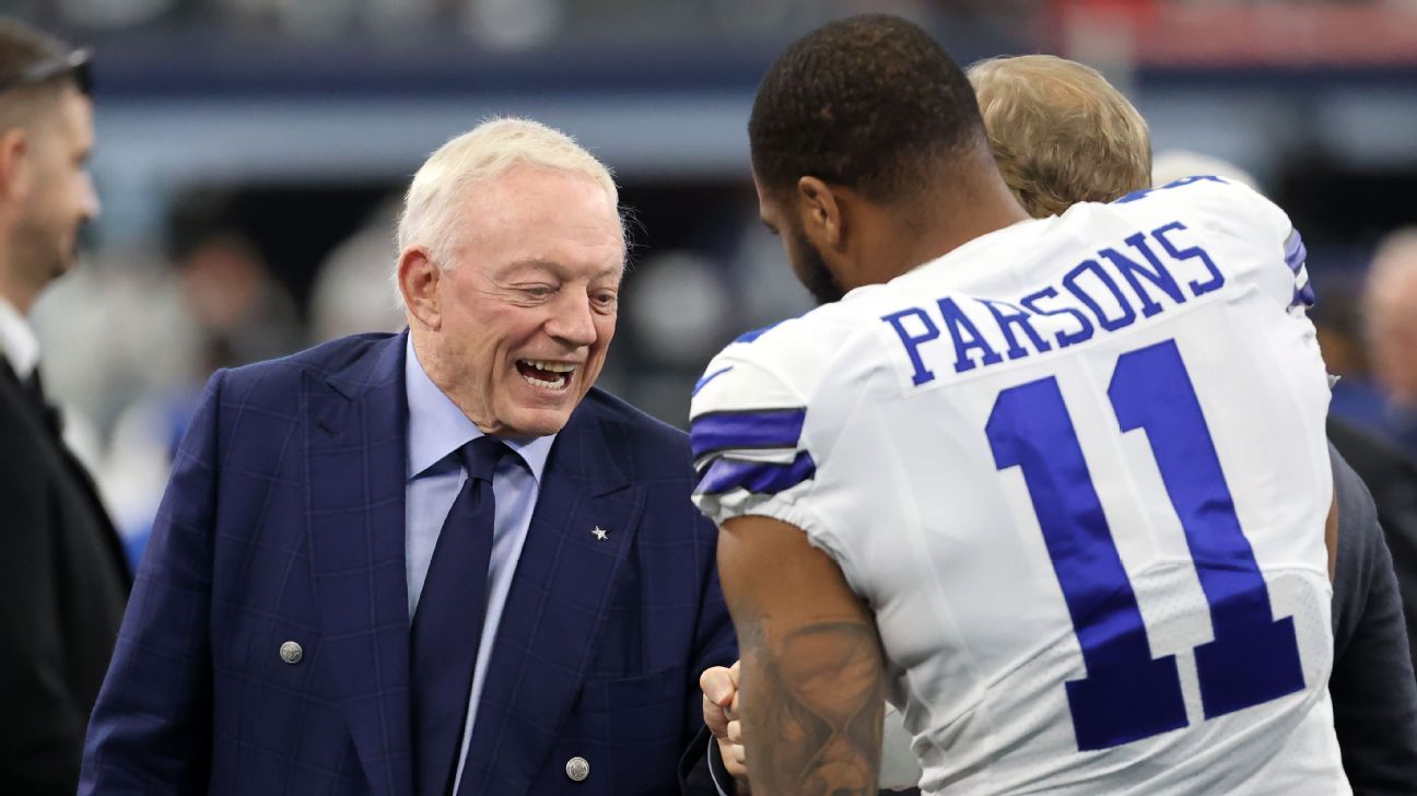 Jerry Jones terbuka untuk berdagang di draft NFL, tetapi haruskah Dallas Cowboys tetap tinggal?  – Blog Dallas Cowboys