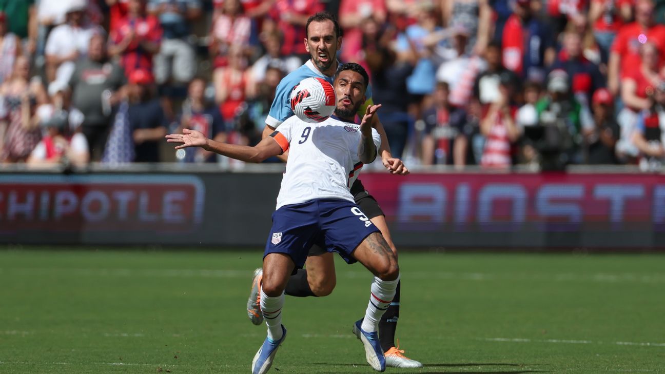 USMNT melewatkan produk akhir dalam hasil imbang tanpa gol ke Uruguay