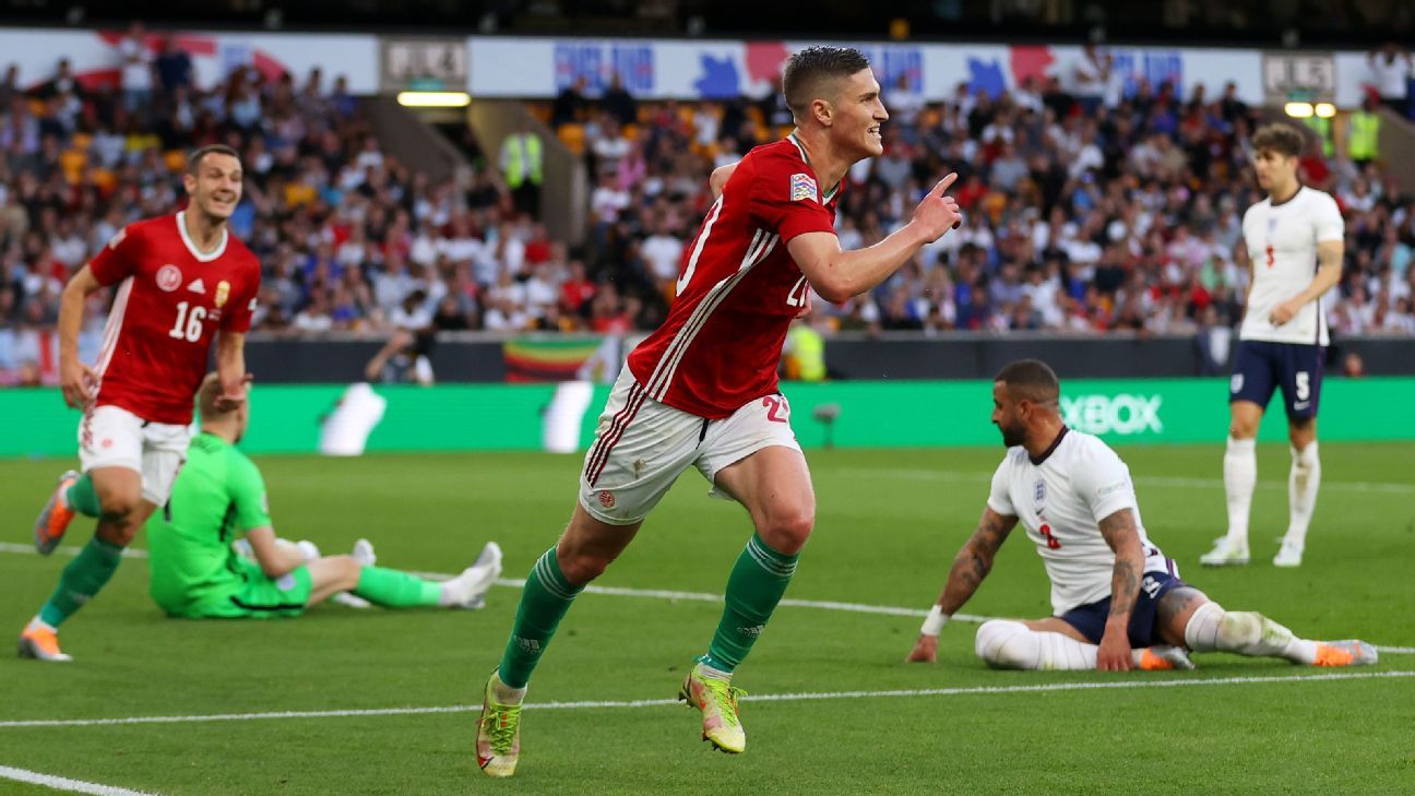 Anglia vs.  Magyarország – Labdarúgó-mérkőzések beszámolója – 2022. június 14