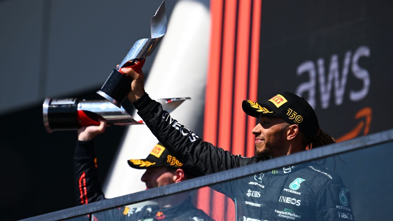 Lewis Hamilton dit que le podium est «écrasant» après une bataille de forme au GP du Canada