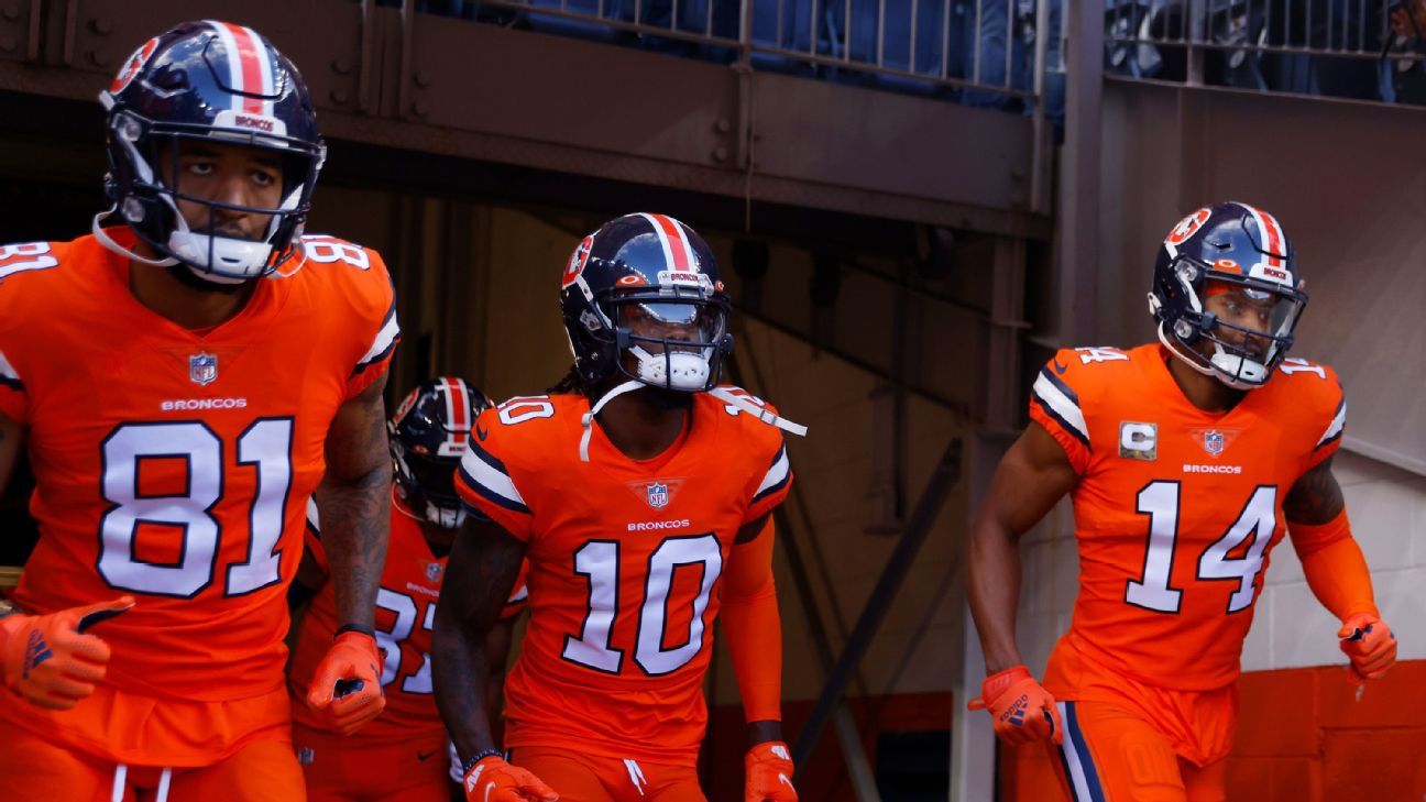 Can the Broncos avoid injuries, finally reach full potential at wide receiver – ESPN – NFL Nation