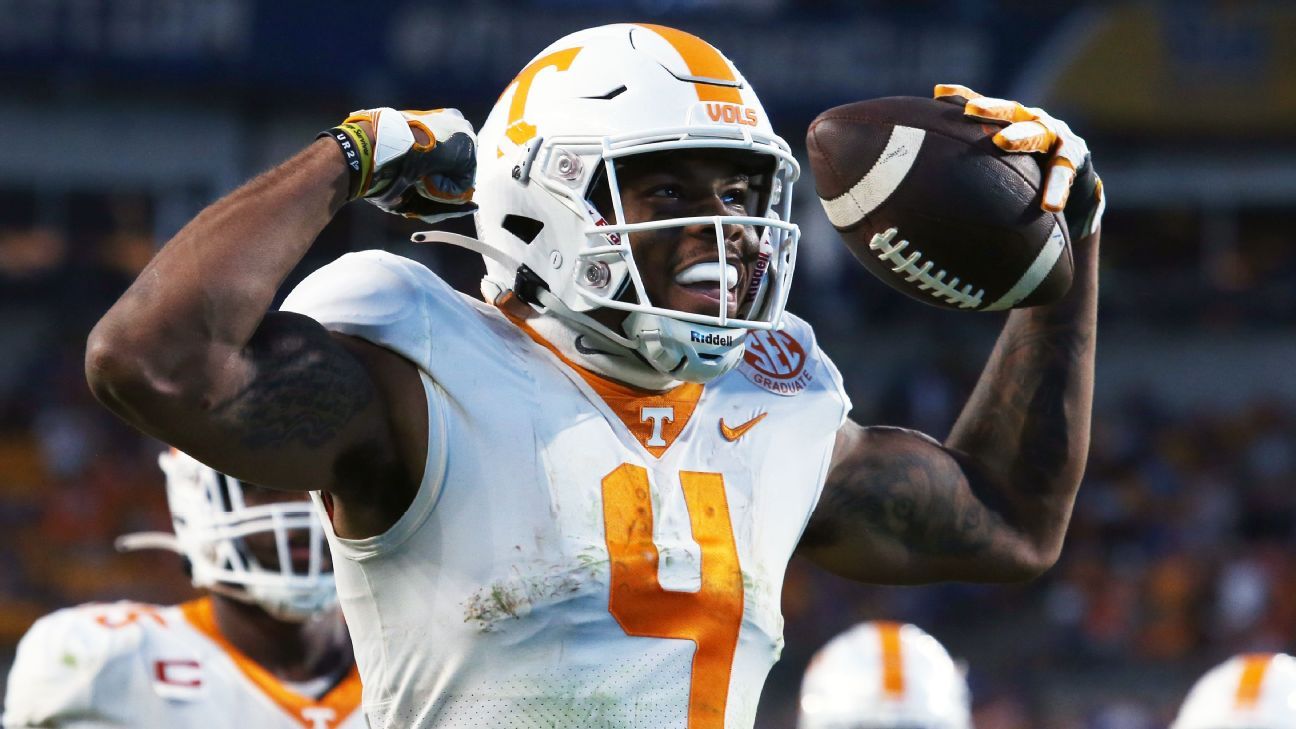 Tennessee star receiver Cedric Tillman ruled out against LSU