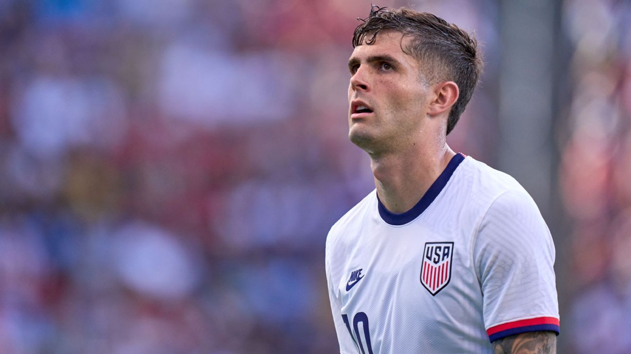 Pulisic out of USMNT’s WC warm-up with injury