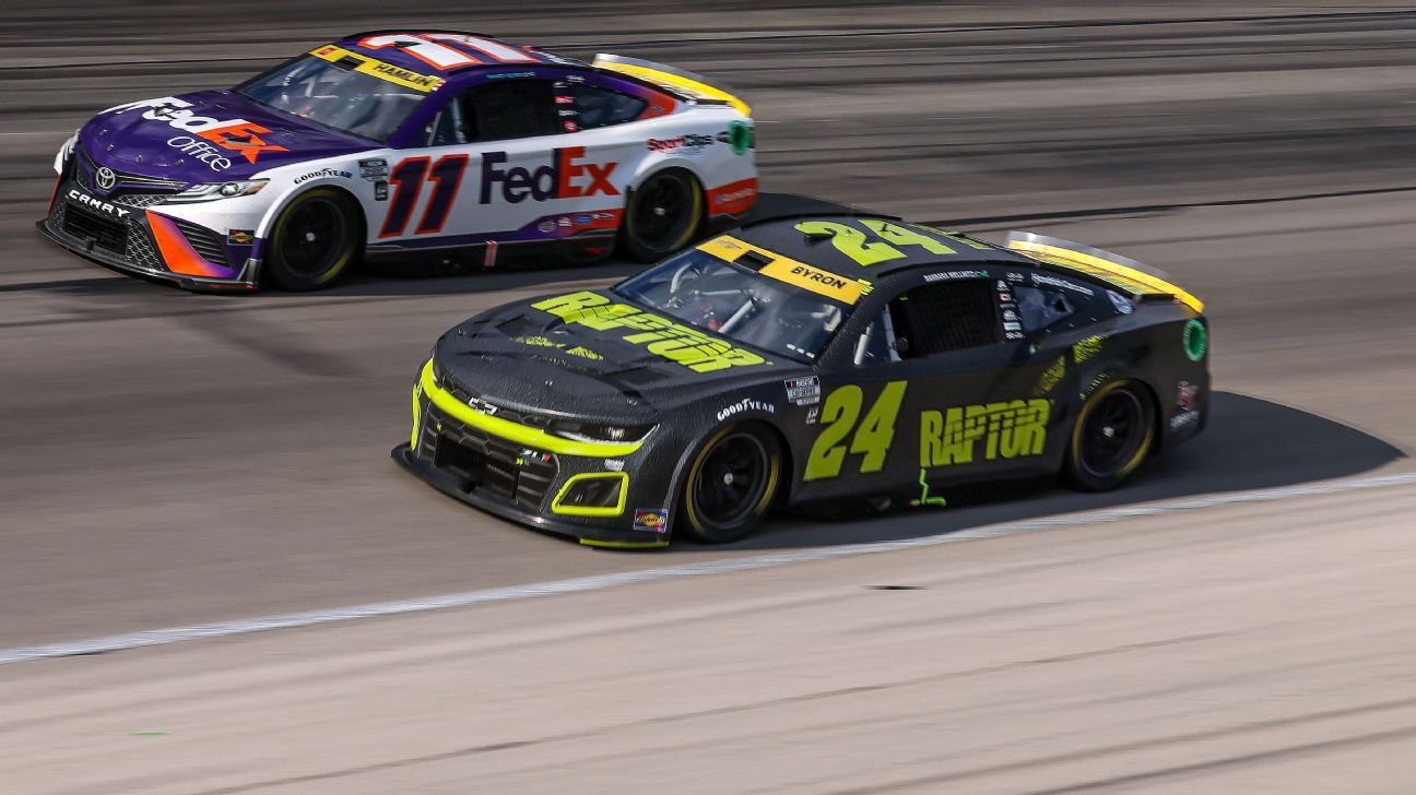 Byron penalized, fined for hit NASCAR missed