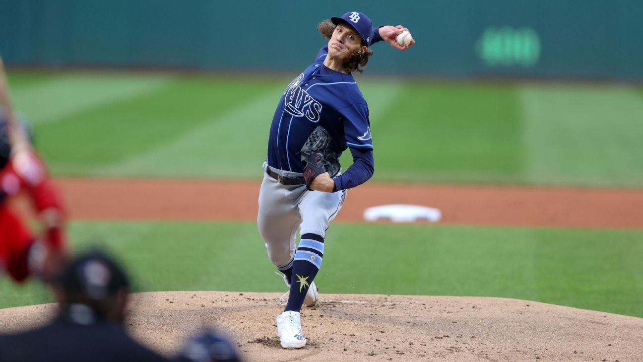 Glasnow happy with results in first start since '21