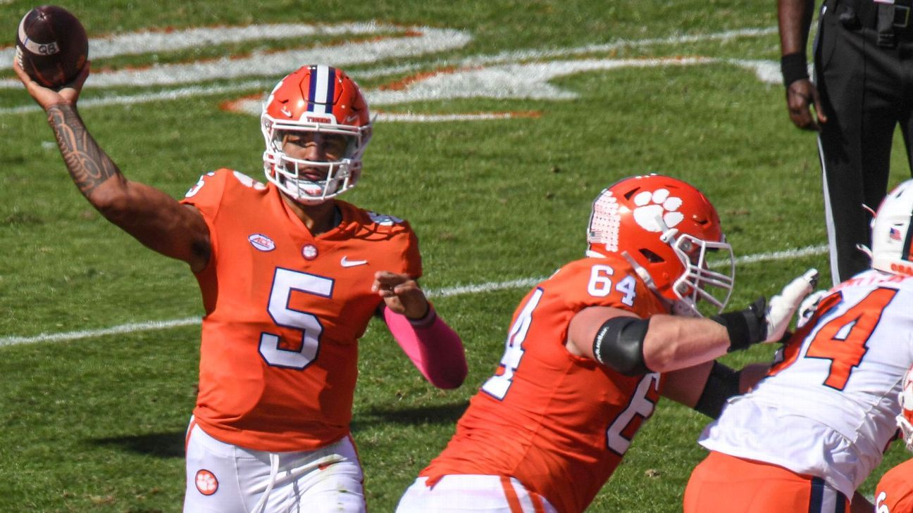 Clemson's Uiagalelei benched in win, still QB1