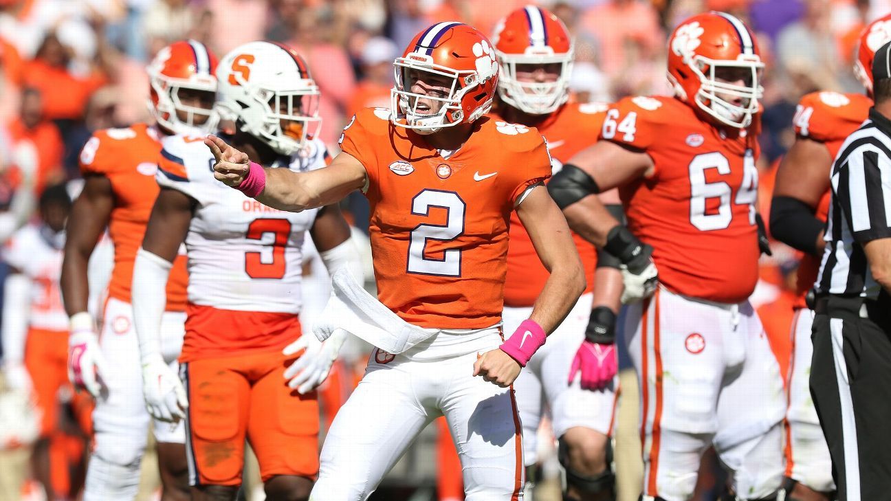 Best of Saturday: Is 8-0 Clemson capable of winning a national championship?