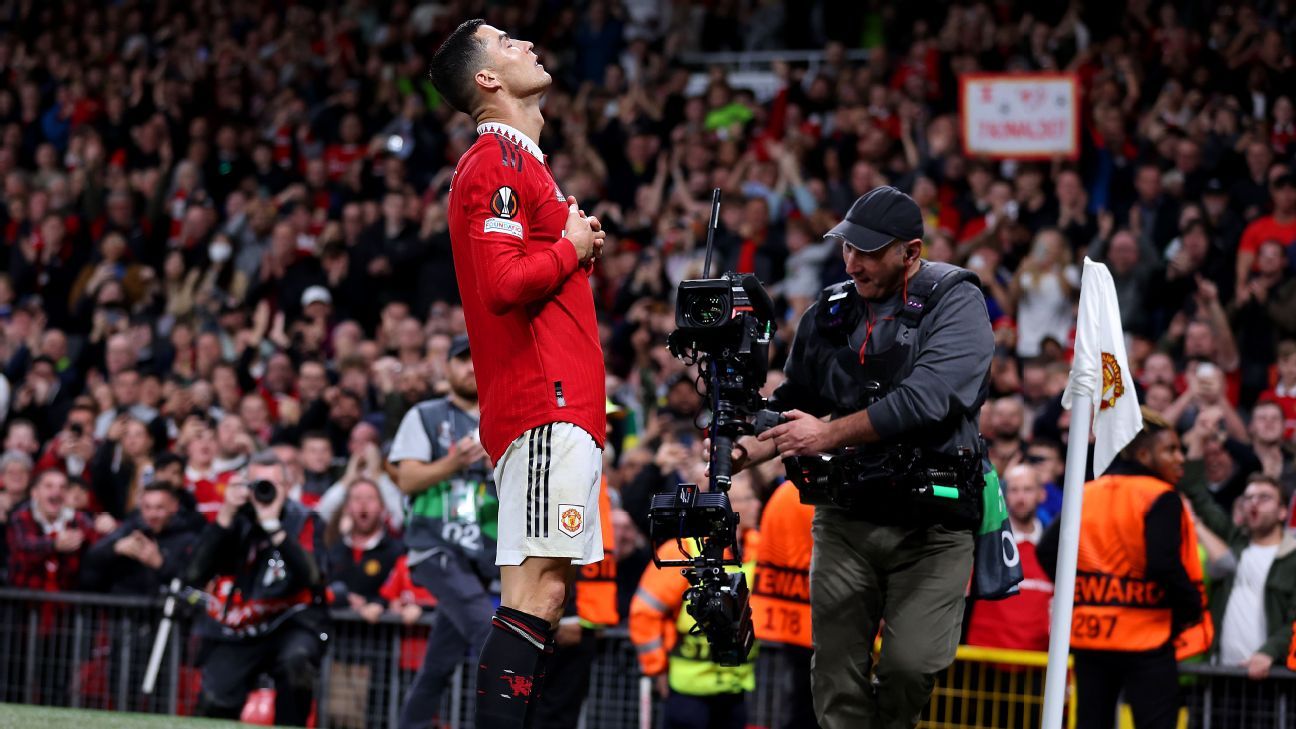 Ronaldo scores in Man United return after disciplinary cut