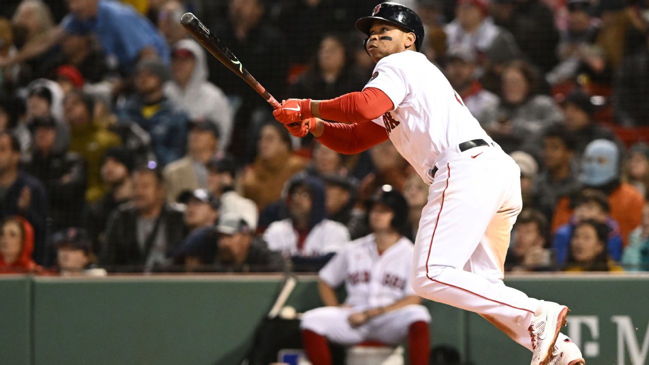 Rafael Devers, a Red Sox 11 éves, 331 millió dolláros hosszabbítást végzett