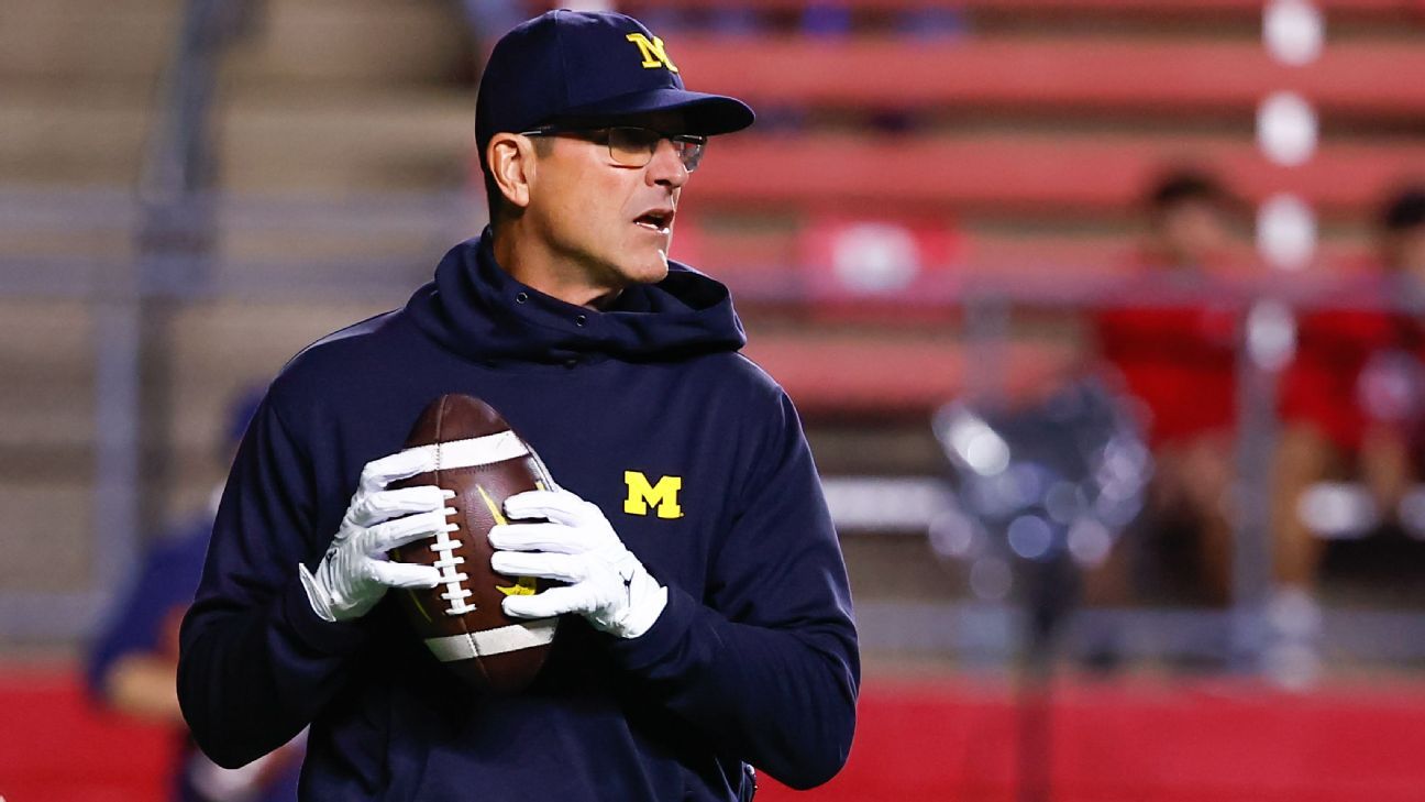 Michigan players say coach Harbaugh one of us