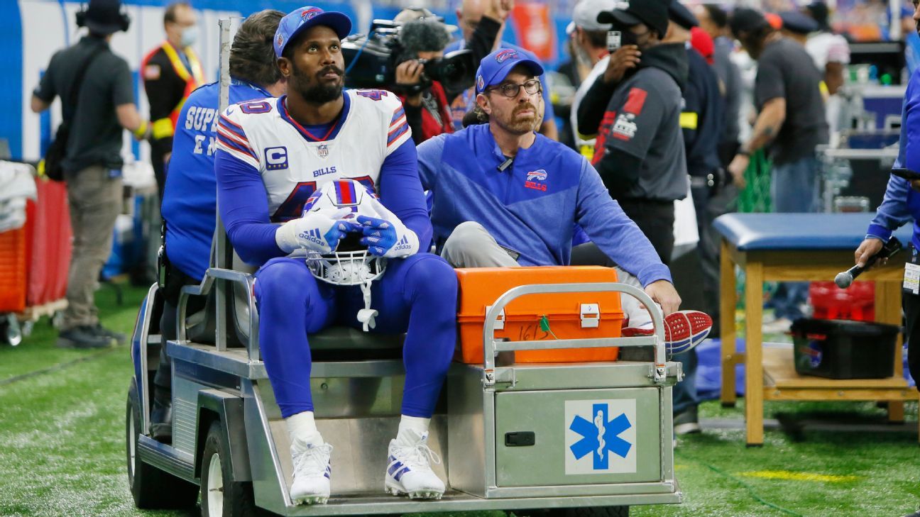 Bills’ Miller to IR, out at least next four games