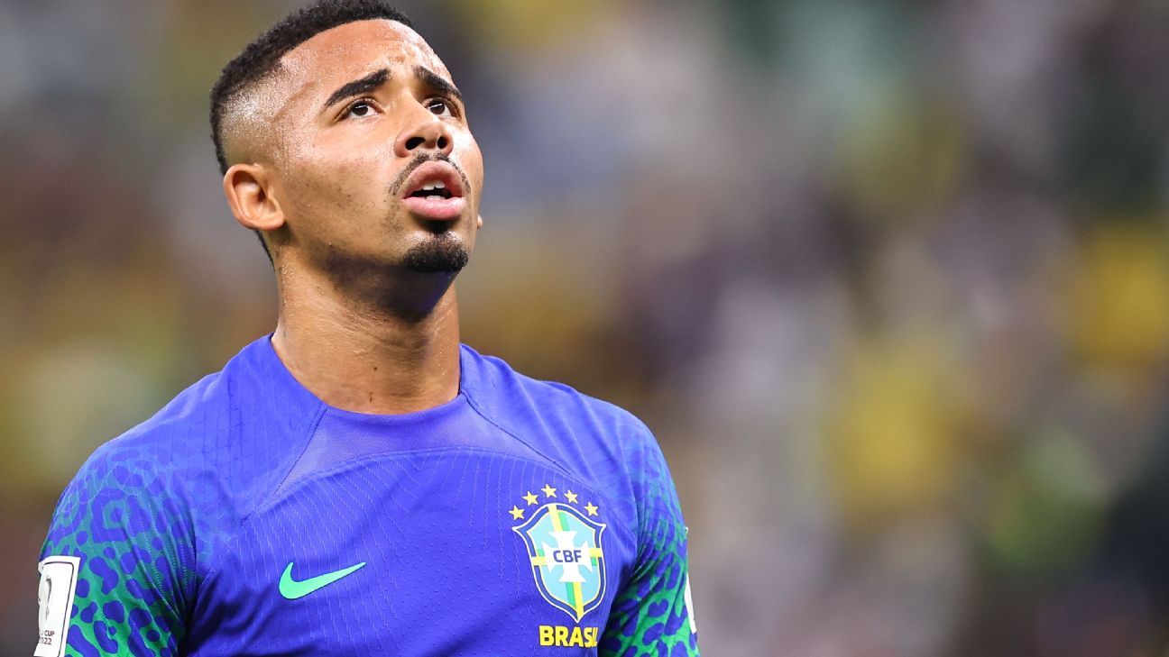 El periódico español critica a Gabriel Jesús después de que el delantero se expanda rápidamente en las Copas: ‘El peor 9 en la historia de Brasil’