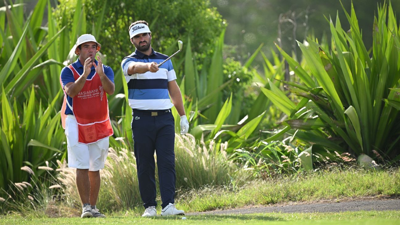 Rozner shoots 64 for share of Mauritius lead