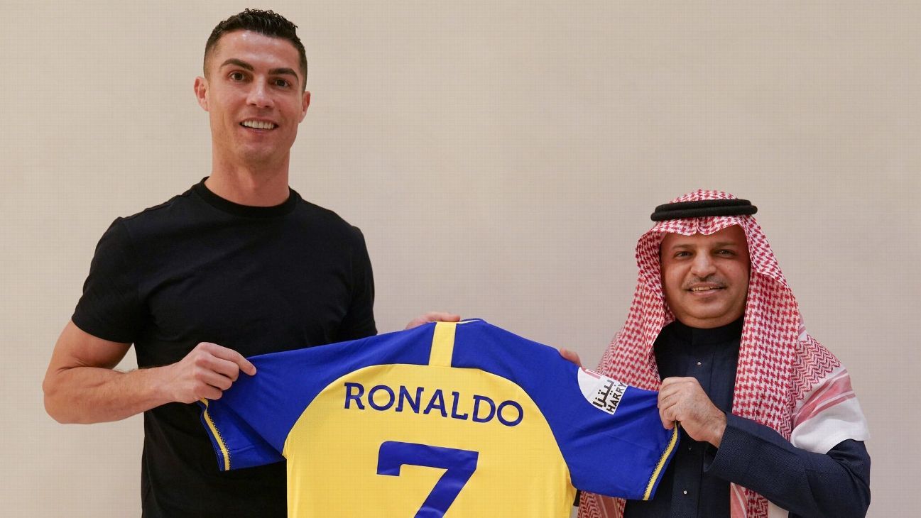 Cristiano Ronaldo signs with Saudi club Al-Nassr