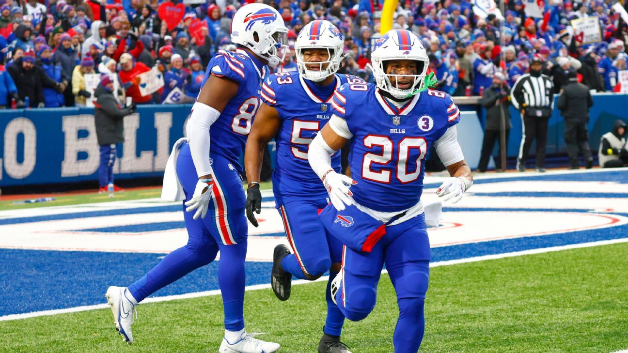 For Damar: Bills’ Nyheim Hines returns kickoffs 101 and 96 yards for touchdowns