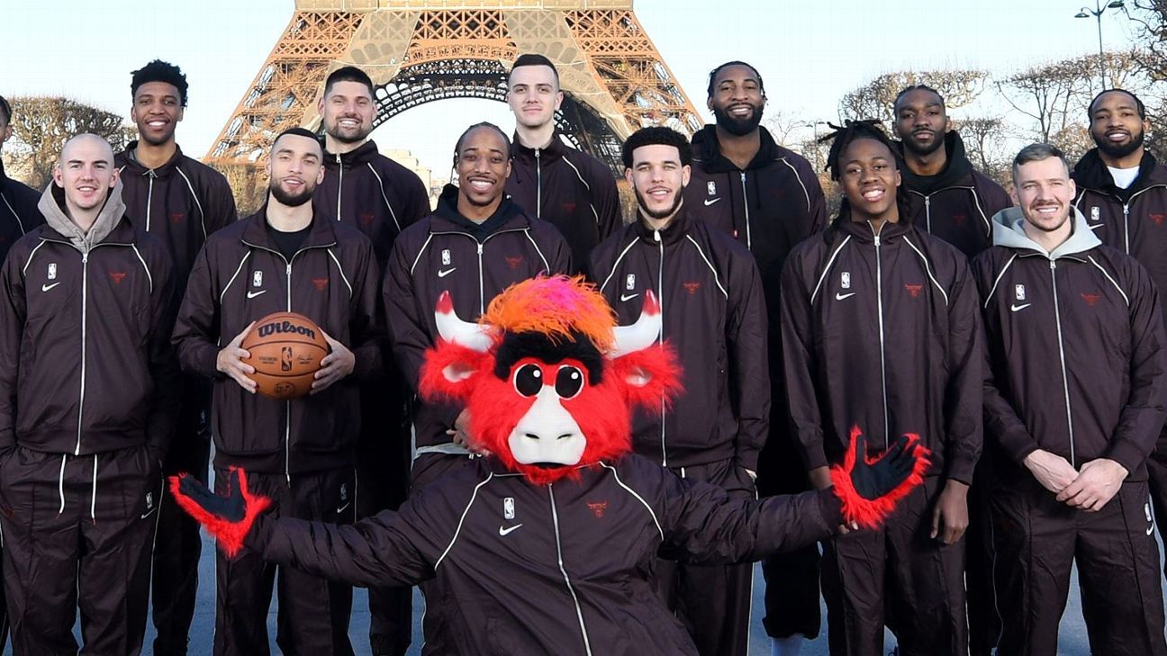 Proposals, PSG Academy and more sights from Pistons-Bulls in Paris