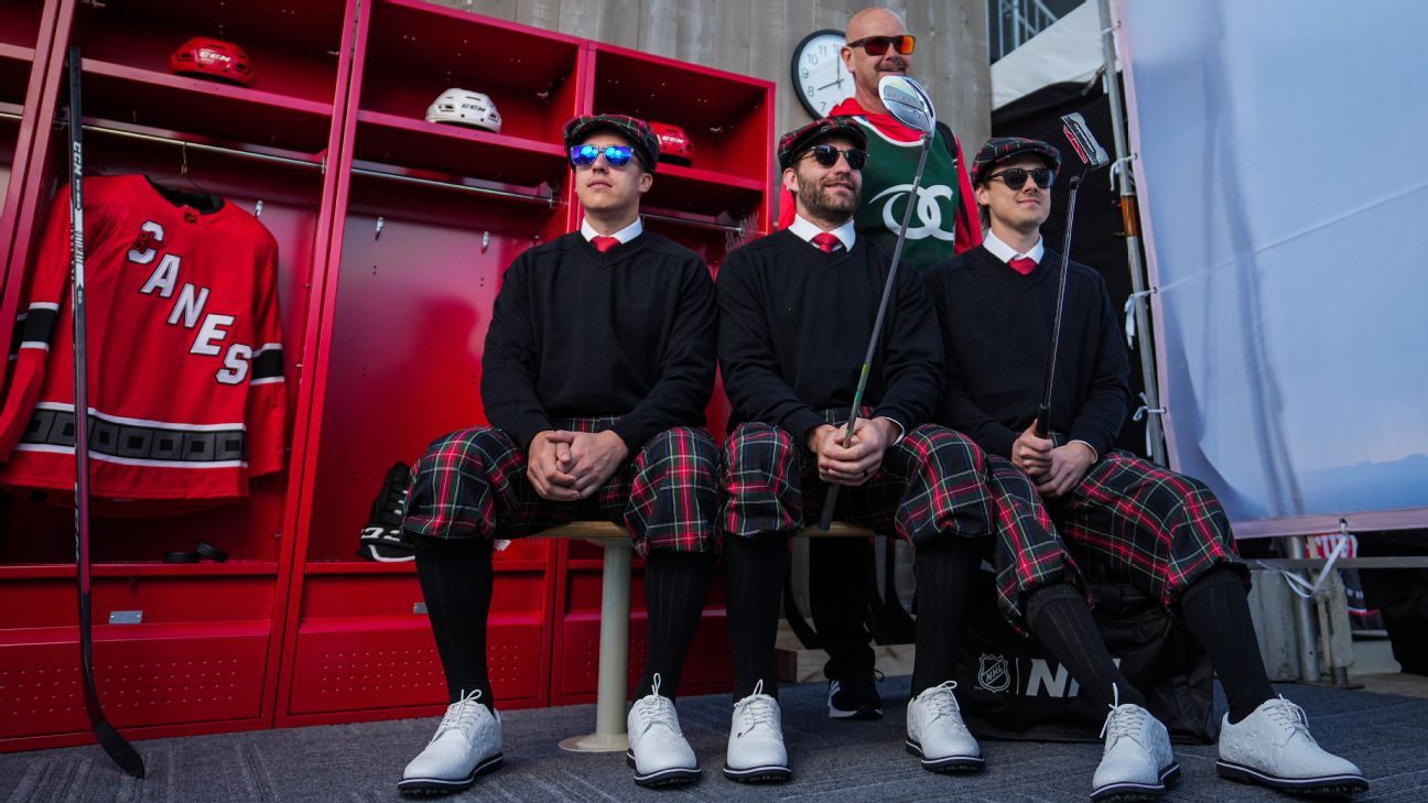Why the Hurricanes wore golf outfits to the Stadium Sequence