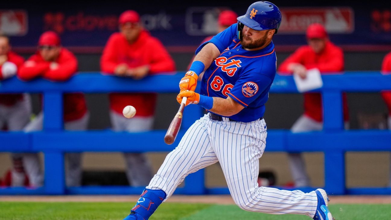 Mets' Stewart hits for cycle; Nimmo eyes opener