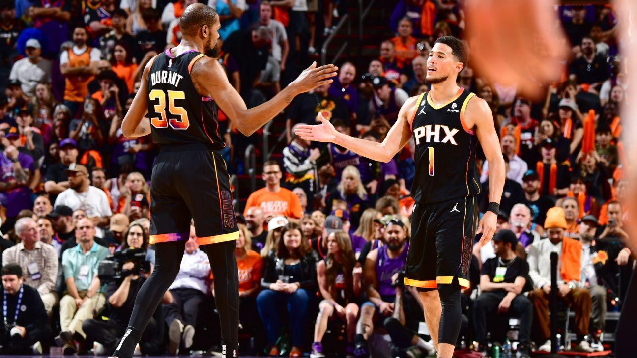 Suns finish off Clippers behind Booker-KD barrage