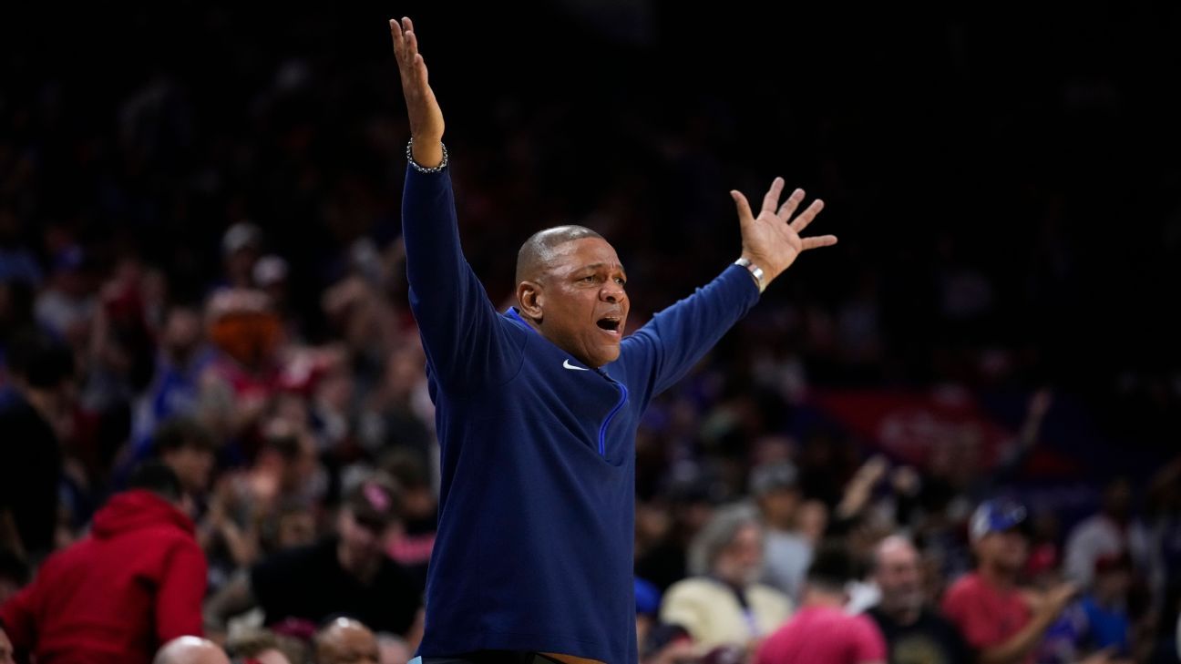 „Doc Rivers“ der 76ers enttäuschte über offizielle Fouls in Spiel 6