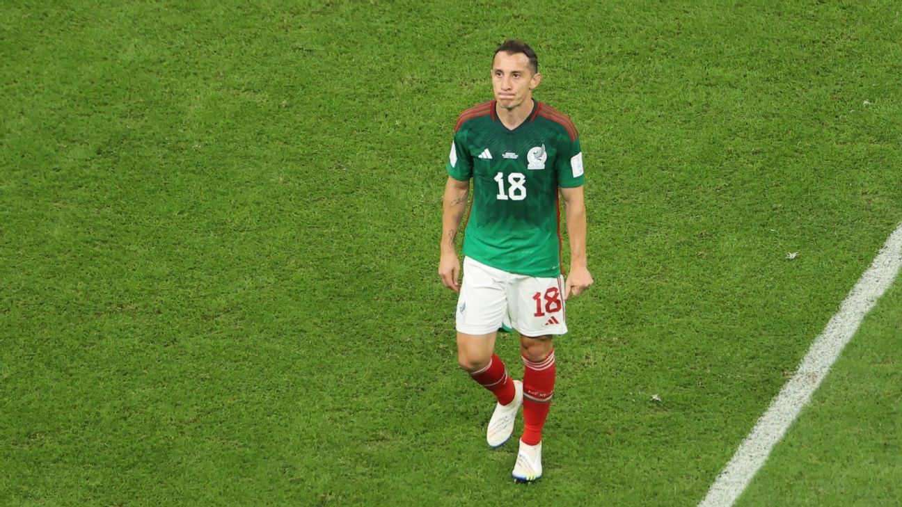 Andrés Guardado de México se retira del fútbol internacional