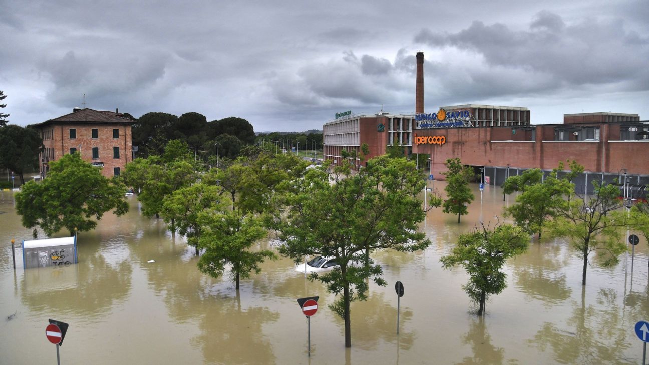 El GP de Fórmula Uno en Emilia Romagna ha sido cancelado en medio de fuertes inundaciones