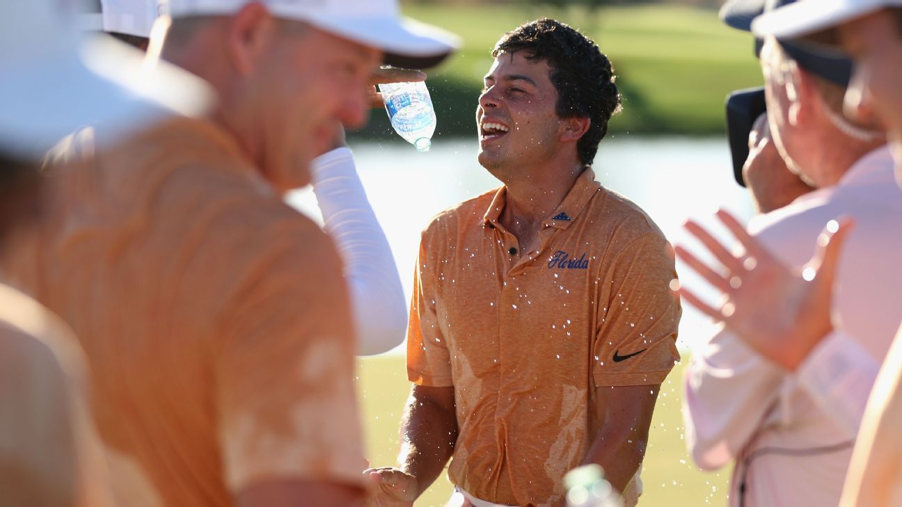 Florida’s Biondi wins NCAA men’s golf title, Masters invite