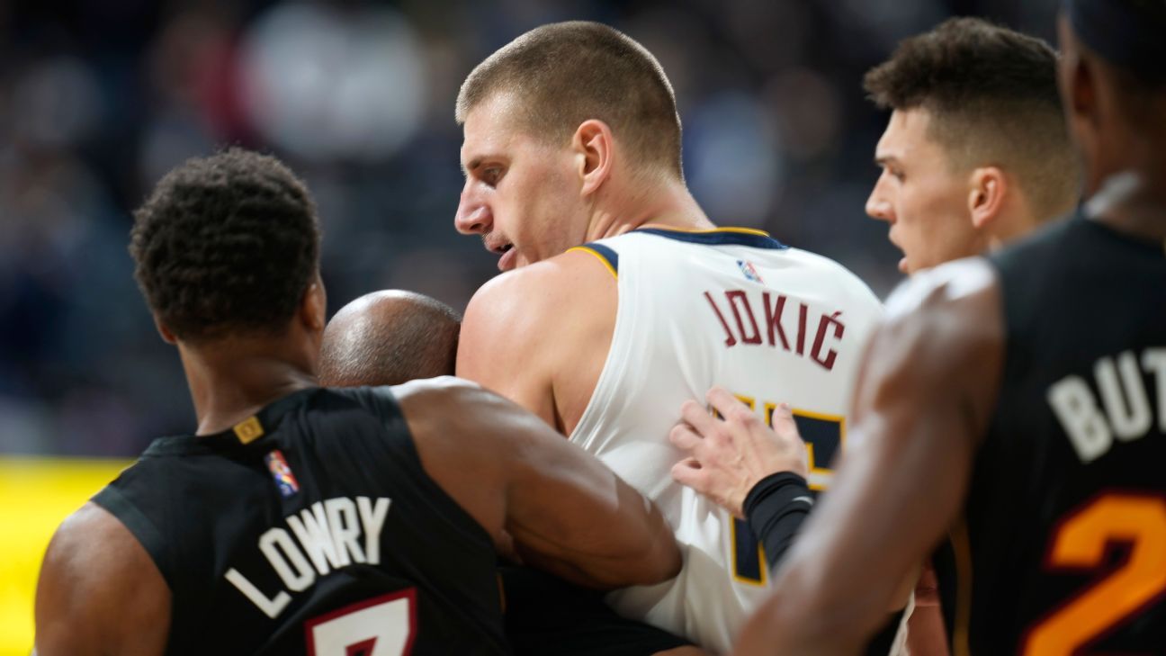 The Miami Heat will mark Nikola Jokic as a team