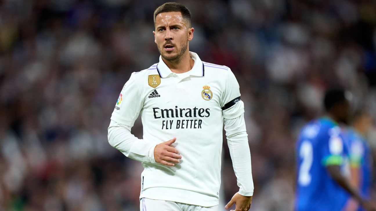 Real Madrid have reported that Eden Hazard will leave the club