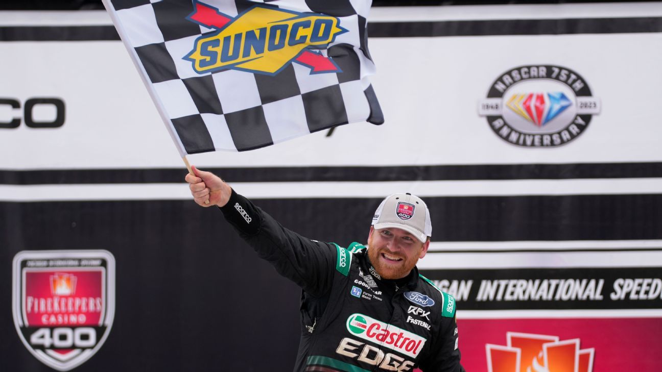 Buescher wins 2nd straight NASCAR Cup race