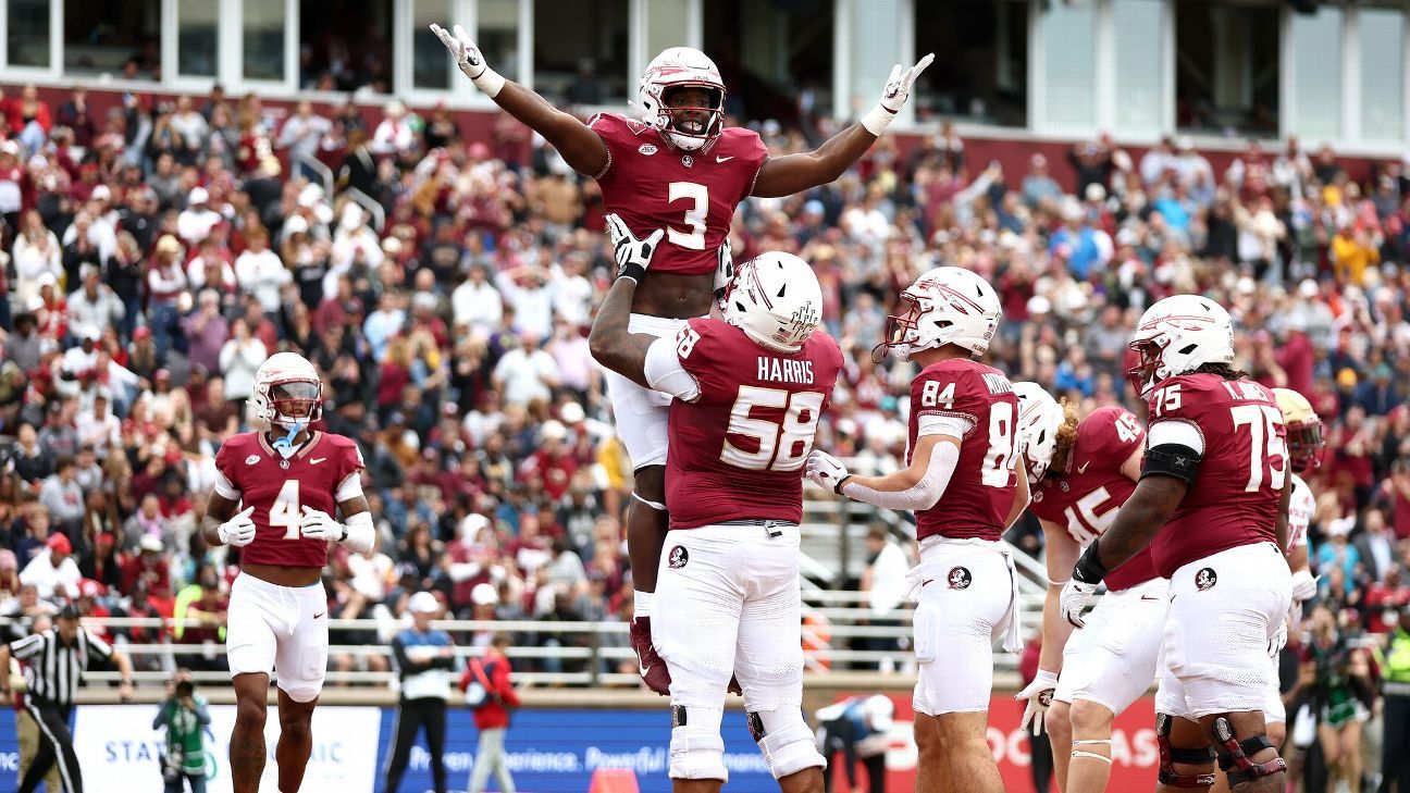 College football Power Rankings: Did Florida State fall after close call?