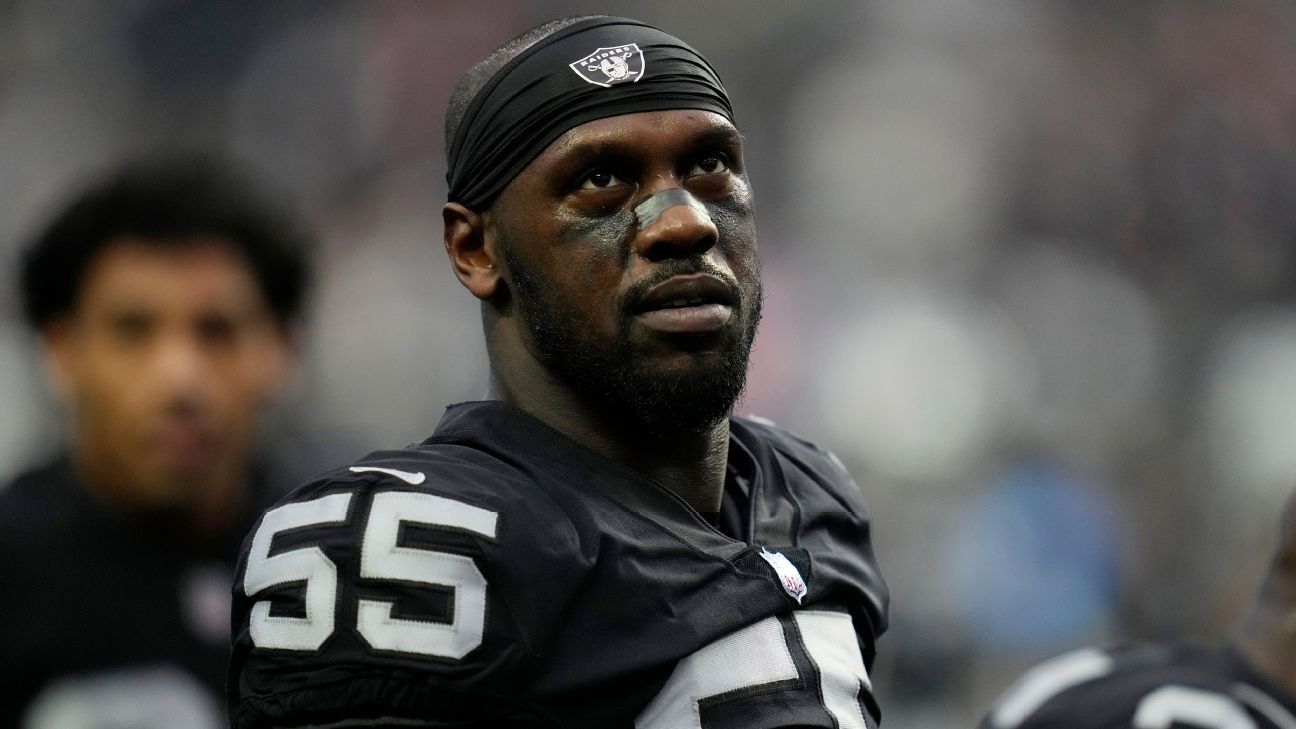 The Raiders fired Chandler Jones after his arrest on Friday