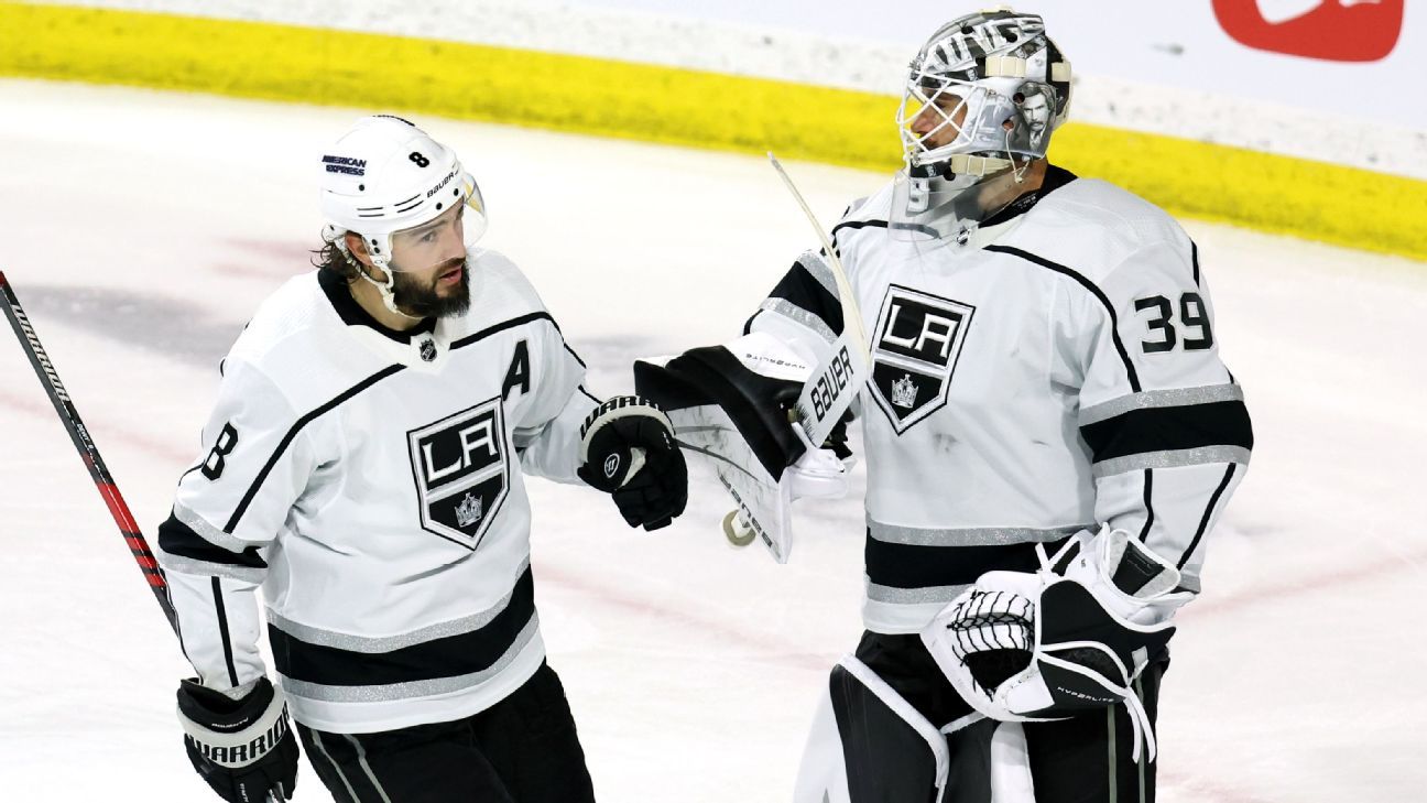 Can the Kings win by doing 'the Vegas thing' with their goaltending?