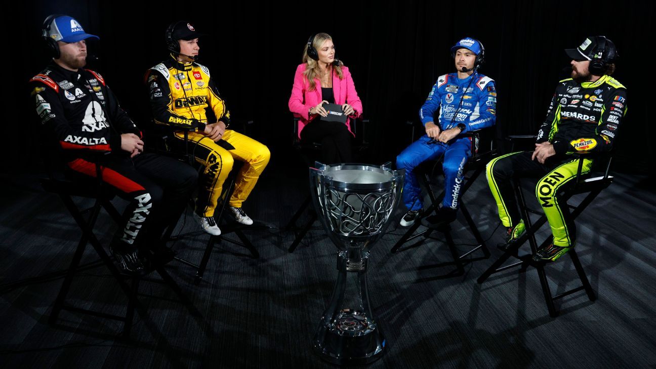 Which of Bell, Blaney, Byron or Larson will win NASCAR Cup?