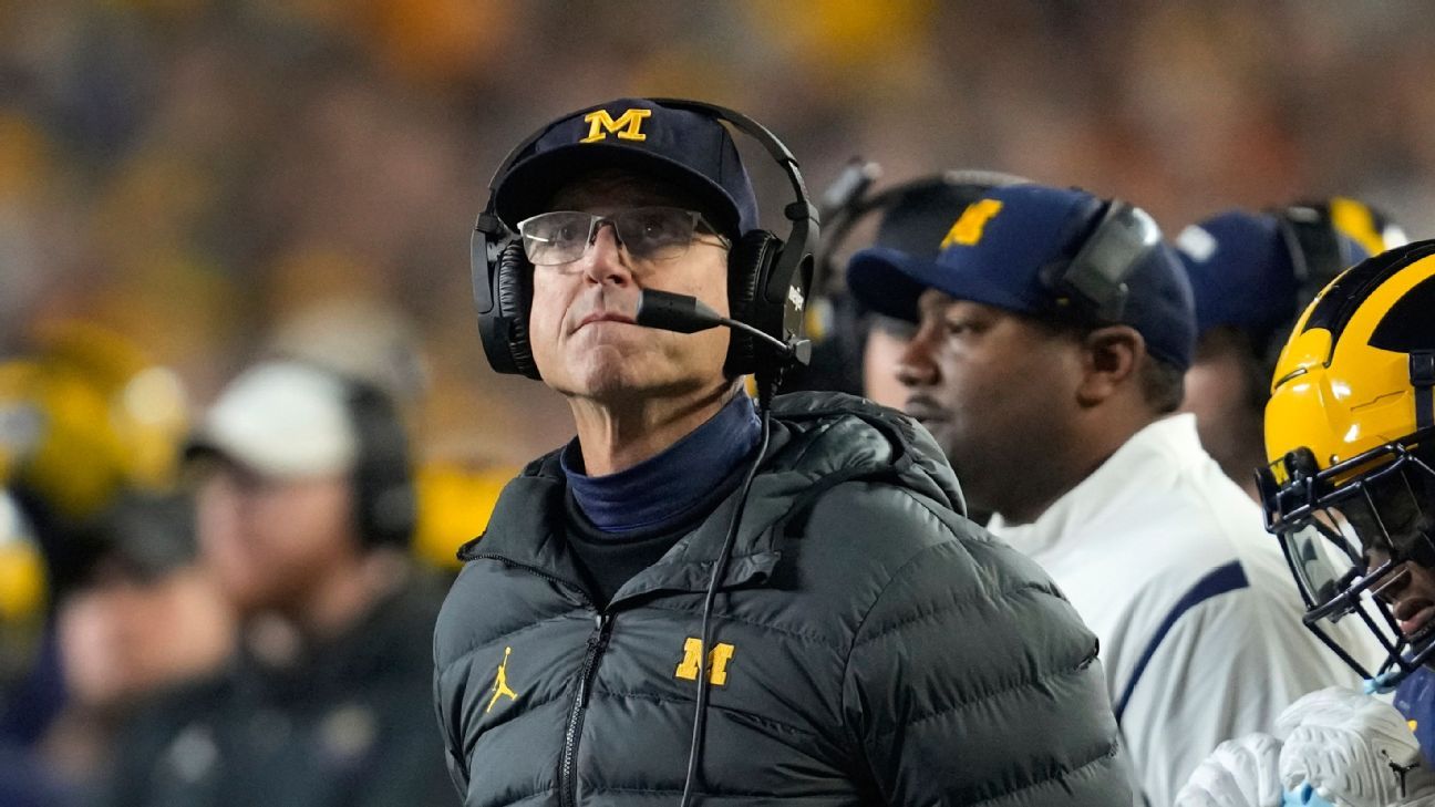 U-M: 'Shame' if Harbaugh banned for 1,000th win
