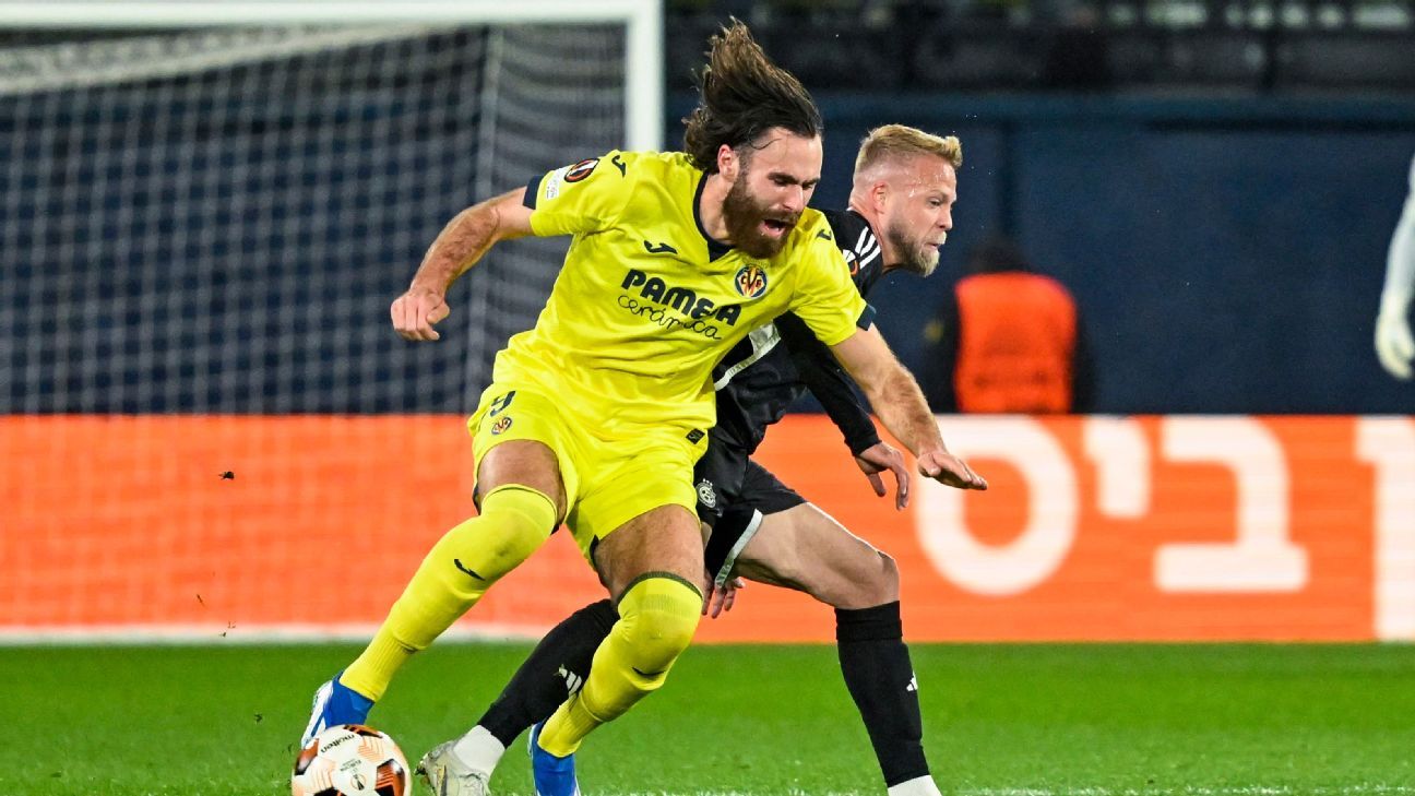 Brereton was left with the goal shout in the throat in Villarreal’s draw with Maccabi Haifa