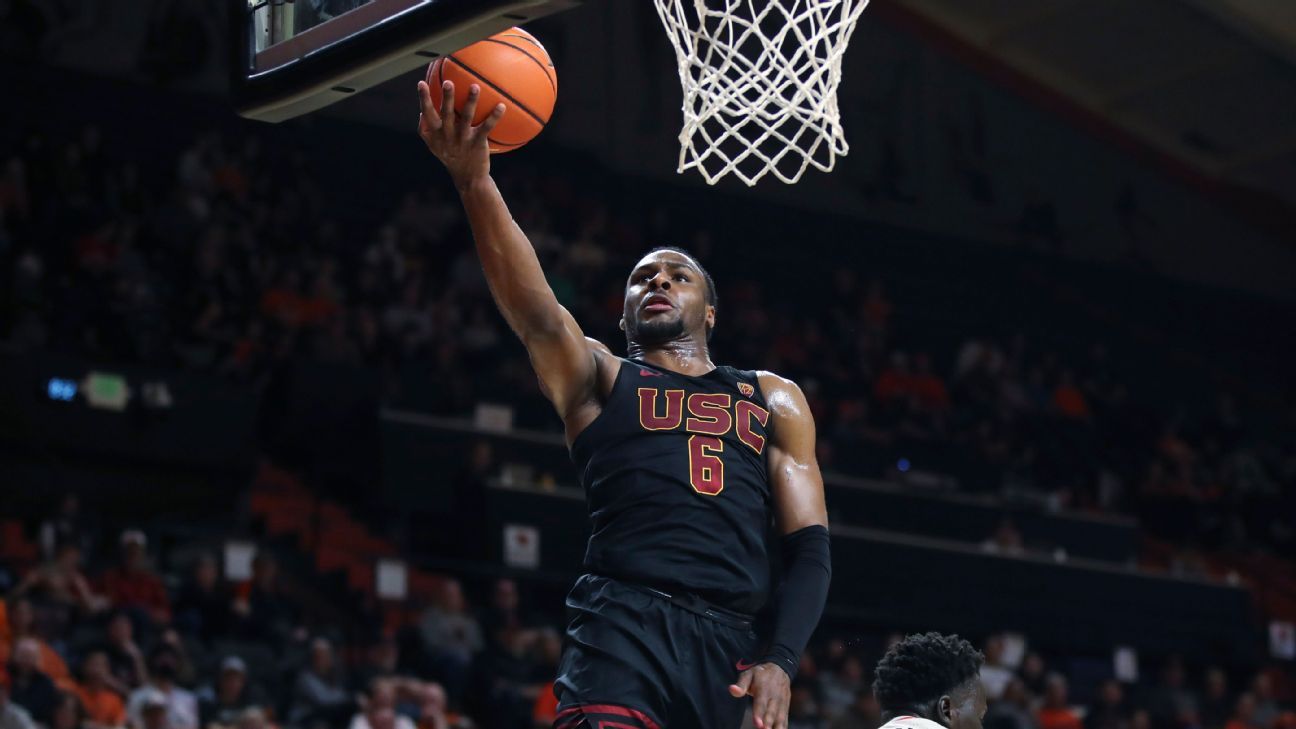 Bronny shines with highlight jam, season-best 15 Bronny shines with highlight jam, season-best 15