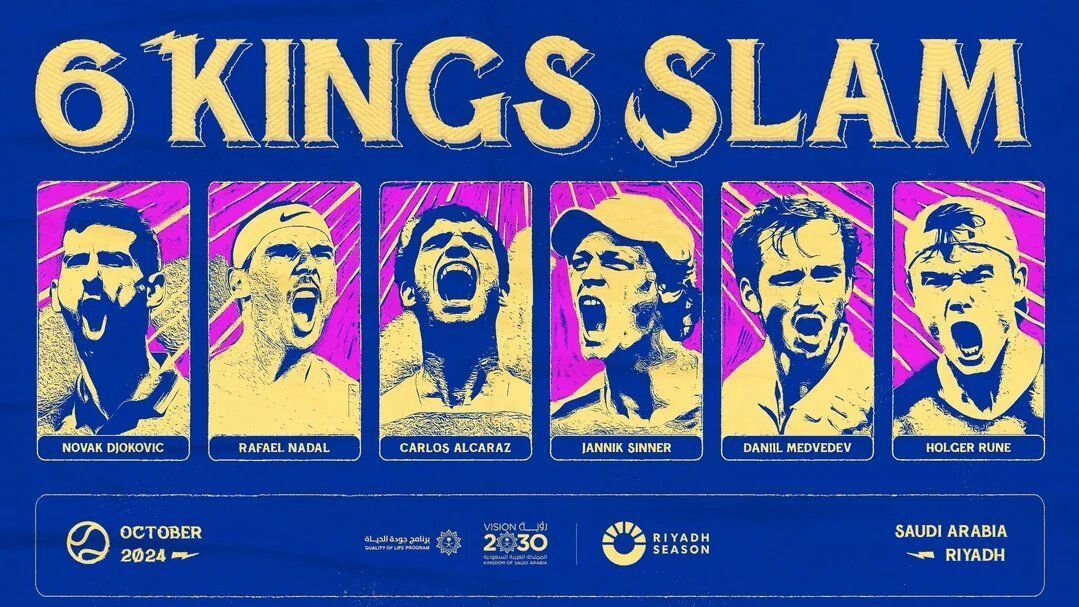Everything that is known about the “Six King Slam” tournament, the Saudi tournament that seeks to revolutionize the sport of tennis